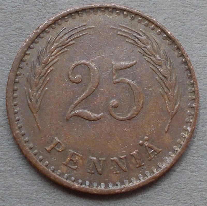 1942-Finland-25-Penni�
